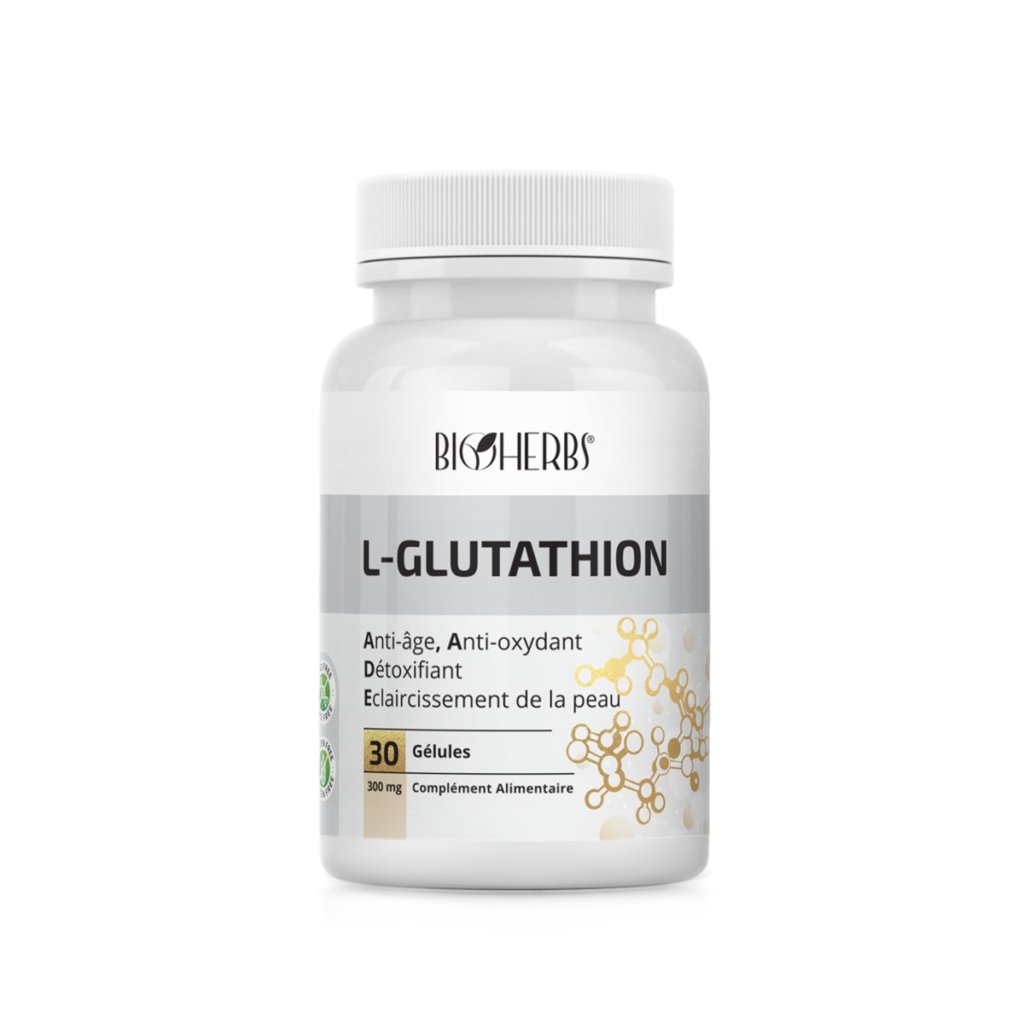 les bienfaits du glutathion sur la peau L-Glutathion – BioHerbs Sfax