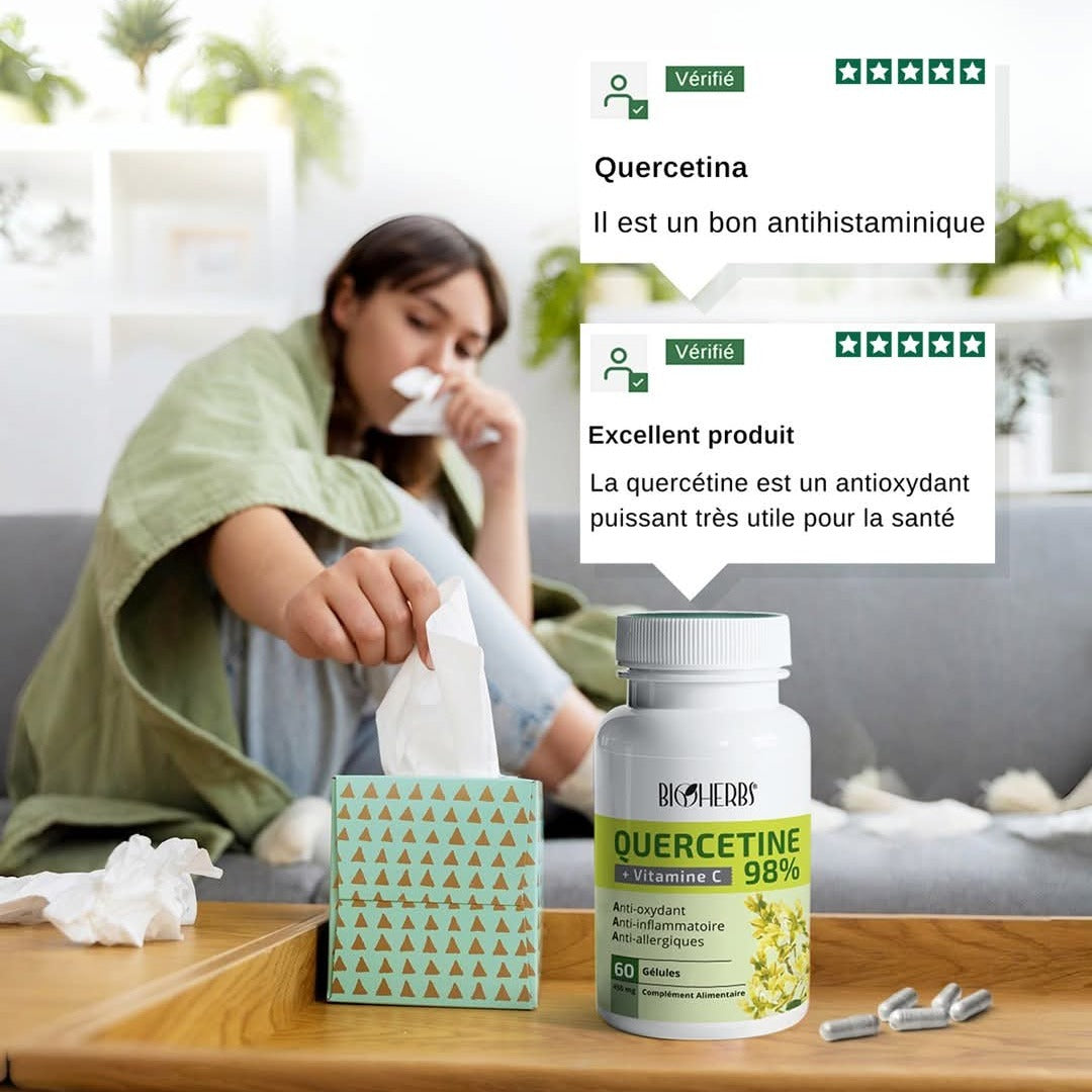 Quercetine 98% + Vit C