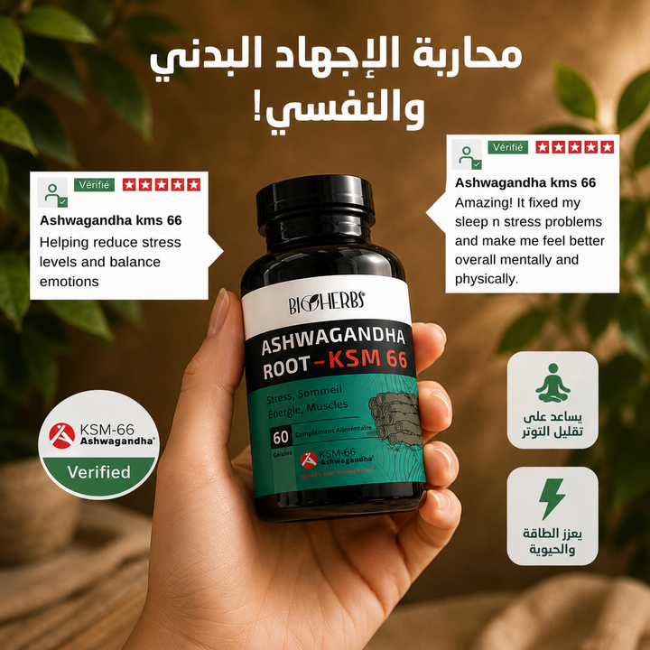 ASHWAGANDHA ROOT KSM 66