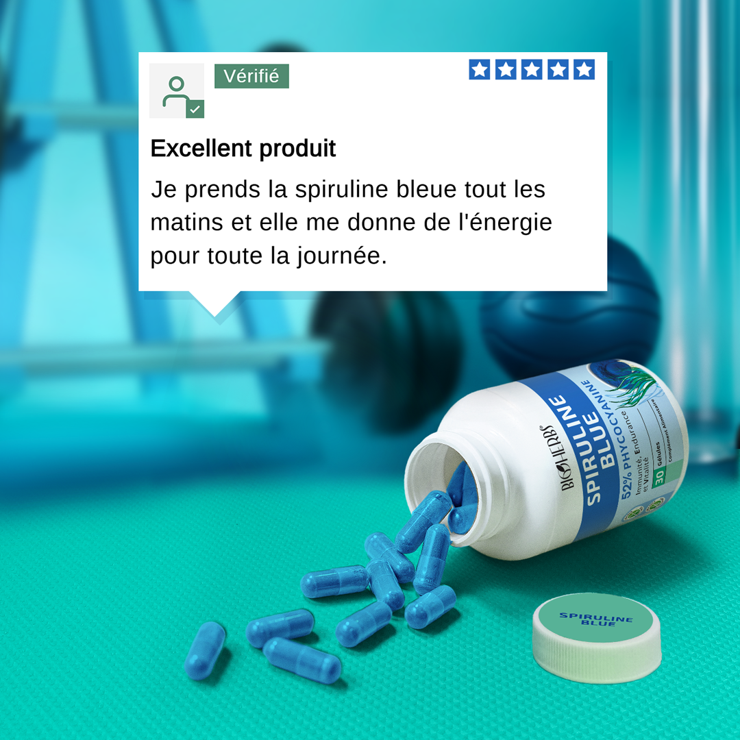Spiruline Bleu