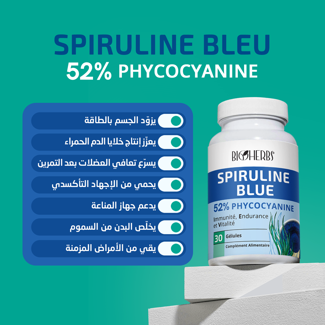 Spiruline Bleu