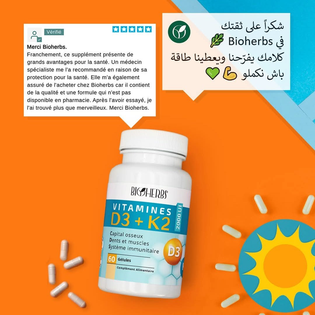 Vitamines D3+K2
