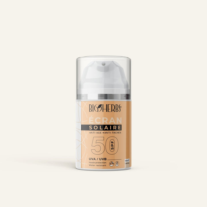 ÉCRAN SOLAIRE ANTI AGE ANTI-TACHES