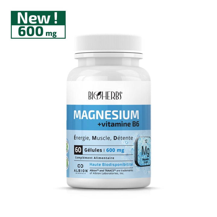 Magnésium Bisglycinate + Vit B6